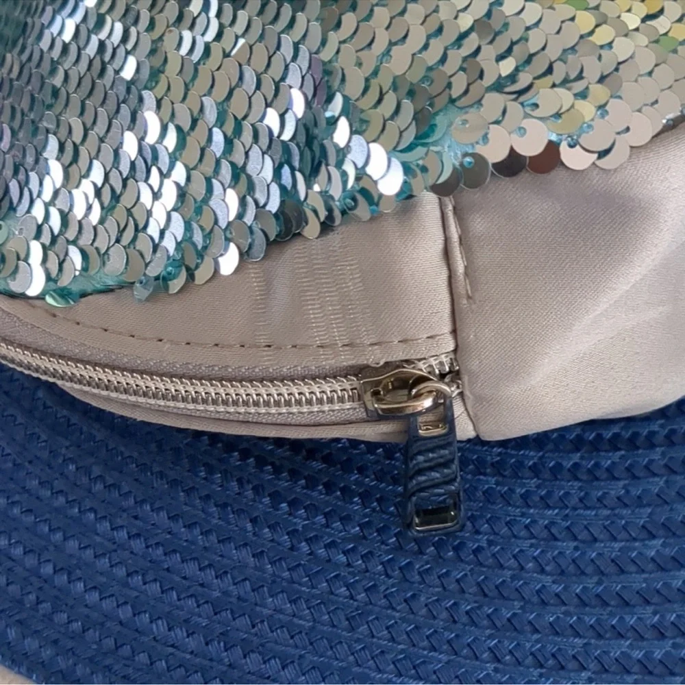 Marc Jacobs Silver Sequin Pouch
